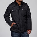 Steve Madden Men's Black Quilted Jacket