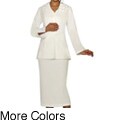 Divine Apparel Plus Size Classic Skirt Suit
