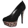 Story Women's 'Alora-03' Platform Pumps with Bow Tie Accents