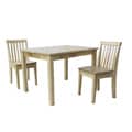 Natural 3-piece Juvenile Mission Table and Chairs