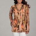 Calvin Klein Women's Melon Bead-embellished Tunic