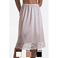 Illusion Women's Lace-trim Half Slip