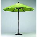 Premium 9-foot Lime Green Patio Umbrella with Base