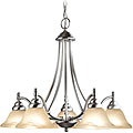 Woodbridge Lighting Anson 5-light Satin Nickel Chandelier