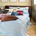 Bianca Stripe Microfiber Twin/ Full-size Sheet Set