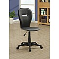 Black Open Back Office Chair