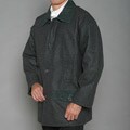 Trenders Men's Charcoal Wool-blend Jacket
