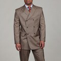 English Laundry Men's Double Breasted Two-piece Suit