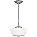Schoolhouse Collection 1-light Chrome Finish Pendant