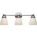 World Imports Troyes 3-Light Chrome Bath Bar