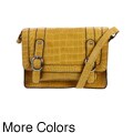 Mondani Mott Croco Embossesd Cross-body Bag