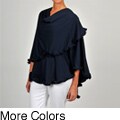 Ilana Women's Ruffle Trim Shawl
