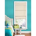 Taos Thermal Ecru Fabric Roman Shade (35 in. x 72 in.)