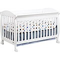 DaVinci Jacob 4-in-1 Crib with Toddler Rail in White