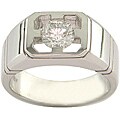 18k Gold 1ct TDW Certified Clarity-Enhanced Diamond Engagement Ring (G, SI1)