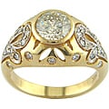14k White Gold 1 1/2ct TDW Certified Clarity-Enhanced Diamond Engagement Ring (H-I,SI2 )