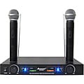 Acesonic VHF-8012 Dual Rechargeable Wireless Microphone System 