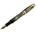 Xezo Maestro All-black Mother-of-pearl Pen Set in Leather Gift Box