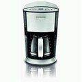 Krups KM720D50 12 Cup Programmable Glass Filter Coffee Maker, Stainless Steel