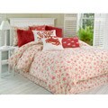 Microluxe Twin-Size Starfish Print Comforter Set