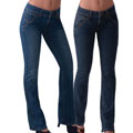 Ilusion Women's Mid-rise Straight-leg Jeans