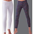 Illusion Junior's Printed Cotton Leggings
