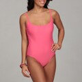 Caribbean Sand Women's Melon 1-piece Tank Swimsuit