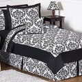 Sweet JoJo Designs 'Isabella' Black 3-Piece Full/ Queen Bedding Set
