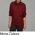 Razzle Dazzle Women's Turtleneck Dolman Top