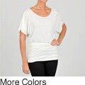 Anna Lee & Hope Women's Jersey Scoop Neck Top