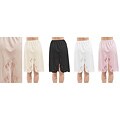 Illusion's Women's Antistatic Front Slit Half Slip