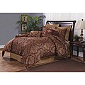 Exeter Plum King-size 8-piece Comforter Set