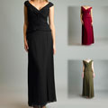 Issue New York Women's Silk Long Cocktail Dress
