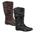 I-Comfort Women's Slouch Cowboy Boot