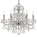 Crystorama Imperial Chrome 6-Light Crystal Chandelier
