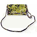 Laura Ashley Floral Tri-fold Quilted Clutch