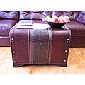 Old Fashioned Large Wood Storage Chest