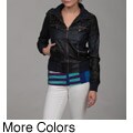 Brave Soul Women's 'Dip Dye' Ribbed Jacket