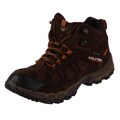Mountrek Men's 'Victory Summit Mid' Dark Brown Hiking Shoes