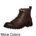 Calvin Klein Jeans Men's 'Rick' Leather Worker Boots