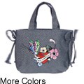 Ed Hardy Girl's Flower Power Tote Handbag