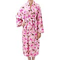 Leisureland Women' Flannel Horse Print Robe