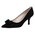 AK Anne Klein Women's 'Haleigh' Black Heels