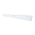 freedomRail White Ventilated Bracket (12 Inches)
