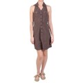 Ci Sono by Journee Junior's Snap Button Collared Twill Halter Jumper