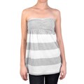 Ci Sono by Journee Junior's Sleeveless Empire Waist Striped Top