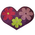 Jovi Home 'Madeline' Purple Bath Rug