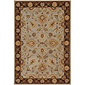 Hand-Tufted Grey Wool Rug (8' x 11')