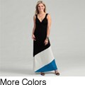 Spense Women's Knot Front Maxi Dress