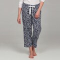 Nautica Women's Floral Capri Pajama Pants